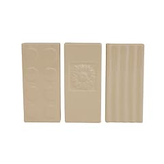 3 Keramik Wasser - Verdunster Luftbefeuchter f�r Heizung / Flachheizk�rper wei� mit Ornament
