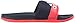 adidas Women's Adilette Supercloud Plus, Midnight Grey/Flash Red/White, 9