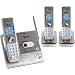 AT&T SL82318 DECT 6.0 Digital Three Handset Answering System (Silver/Gray)