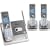 AT&T SL82318 DECT 6.0 Digital Three Handset Answering System (Silver/Gray)