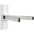 VideoSecu DVD DVR VCR Wall Mount Bracket DSS Receiver Cable Box Wall Holder with Adjustable Arm - White Color MDVD02W A33