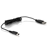 Fosmon® Premium Quality USB Hotsync Power Charge Cable Adapter for Nintendo NDSI Dsi - Black