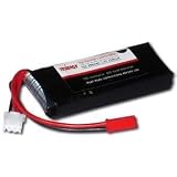 7.4V 2S 900mAh 10C High Rate LIPO by Tenergy