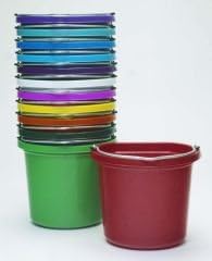 FORTEX INDUSTRIESPail N400 - Maroon - 8 Quart