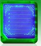 Small gifts Gift Birthday gift Female Electronics products Especially creative fluorescence board Handwritten Practical Green