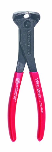 Wiha 32657 High Leverage End Cutting Nippers, 6.3-Inch