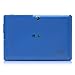 iRULU eXpro X1 7 Inch Google Android Tablet PC, 1024*600 Resolution, 8GB Nand Flash, Wi-Fi, Games, Dual Cameras (Blue)