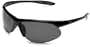 Gargoyles Men's Firewall Resin Sunglasses,Black Frame/Smoke Lens,one size