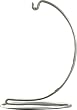 Pack of 24 Silver Easel Ornament Display Stand & Hangers 6"
