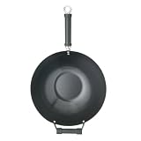 from Kitchen Craft Kitchen Craft Pure Oriental Wok Carbon Steel Non-Stick, 35.5 cm (Model KCOR4)