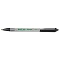 Bic - ecoLutions Clic Stic Retractable Ballpoint Pen, Black Barrel/Ink, Med Pt, 12/Dz - Pack of 9