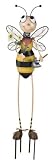 Gardener Bee Lady Garden Stake and Statuary