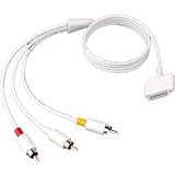 AV Cable (Audio/Video) Docking Type for Creative Zen Vision:M / Vision W Media Player