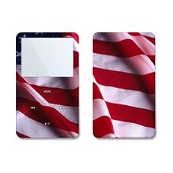 Patriotic Design Skin Decal Sticker for Apple iPod video 30GB/ 60GB/ 80GB Player