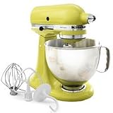 KitchenAid KSM150PSPE Artisan 5-Quart Stand Mixer, Pear
