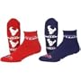 For Bare Feet Houston Texans Men's Slipper Socks (2 Pack) - Houston Texans Large