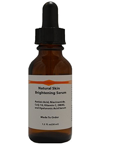 Natural Skin Brightening Serum with Azelaic Acid, Niacinamide & Hyaluronic Acid