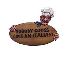 Nobody Cooks Like an Italian- wall plaque