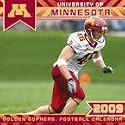 Minnesota Golden Gophers 2009 Wall Calendar