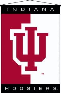 Buy NCAA Sports Deluxe Wallhanging Indiana Hoosiers - College Athletics Fan Shop Merchandise by Biederlack