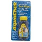 AQUACHECK YELLOW 4IN1 TEST STRIPS, 50 CT - 511242A