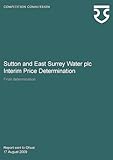 Sutton and East Surrey Water plc interim price determination : final determination