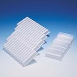 Holder,Polystyrene,Microscope Slide,6/Box, Qty of 2 Boxes