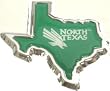 UNT University of North Texas Auto Emblem - METAL