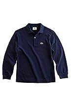 Boy's Long Sleeve Classic Pique Polo