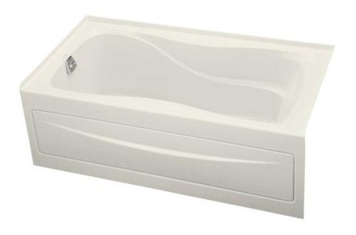 Buy Bathroom Tub by Kohler - K-1219-L in Biscuit (Hourglass Showers, Plumbing, Bathtubs Showers & Saunas, Showers, Modules & Installation Kits)