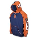Illinois Fighting Illini Youth Adidas Hooded Sweatshirts - Helmet Hood