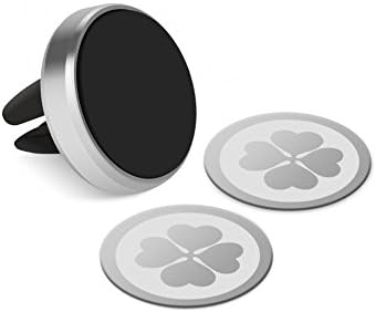 JUNCH Car Mount,Universal Air Vent Magnetic Car Mount Holder, for Cell Phones and Mini Tablets including for iPhone 6, 6S, iPad, Galaxy S7, S6 Edge(Black+Black)