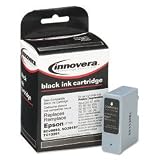 Replacement Ink Jet Cartridge, Replaces Epson S020093, Black IVR6556K