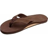  : Mens Rainbow Sandals Premier Leather Single Layer Expresso X-Large (11-12)