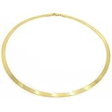 14k Gold Flex Herringbone Necklace Jewelry 6.0mm 20