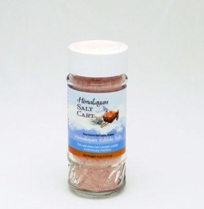 Himalayan Salt 4 oz pink find grind refillable glass shaker