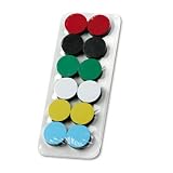 High Energy Magnets,3/4Diameter,1/8Thick,12/PK,Assorted