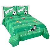 Pem America - Soccer Twin Quilt With Sham