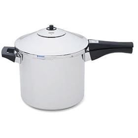 Kuhn Rikon 7-3/8-Quart Stainless-Steel Pressure Cooker