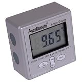 Buy AccuRemote Digital Electronic Magnetic Angle Gage Level Protractor Bevel Gauge by AccuRemote