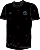 Nike - Nike Manchester United Short Sleeve Tee - Black/Cool Grey