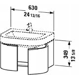 Duravit VANITY UNIT WALL-MOUNTED - 13-3/4 X 24-3/4 628601