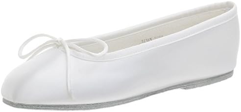 Dempsey Marie Baby &amp; Girl's Satin Dyeable Ballet Flats with Cinch Tie Chord
