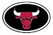 Chicago Bulls Color Auto Emblem