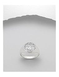 Celtic Ring In 92.5 Sterling Silver