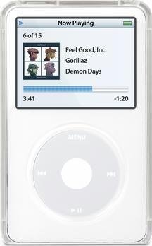Electronics: Griffin 9973 CLR5G iClear Case for iPod Video