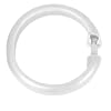 Wenko - 19194100 - Anneaux pour Rideaux - 12 pi�ces - Grand - Blanc