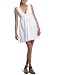 Fornarina  CHARMING-WHITE COTTON DRESS BER8584C52609 Damen Kleider/Knielang