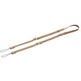 LOAS デジタルカメラストラップ 2点吊り 牛革仕様 ブラウン DCA-ST001BR
