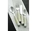 Brasserie 16 Piece Stainless Steel Cutlery Set with Cream Handles